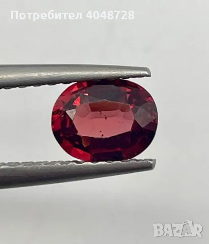 Естествен инвестиционен Пироп гранат 1.66ct., снимка 1 - Други - 48972443