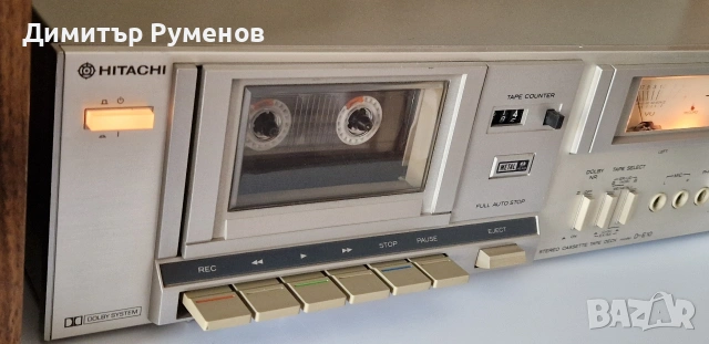 Касетен дек Hitachi D-E10, снимка 2 - Декове - 53752398