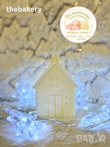 Коледни соеви свещи с различни аромати, снимка 3 - Други - 52790596