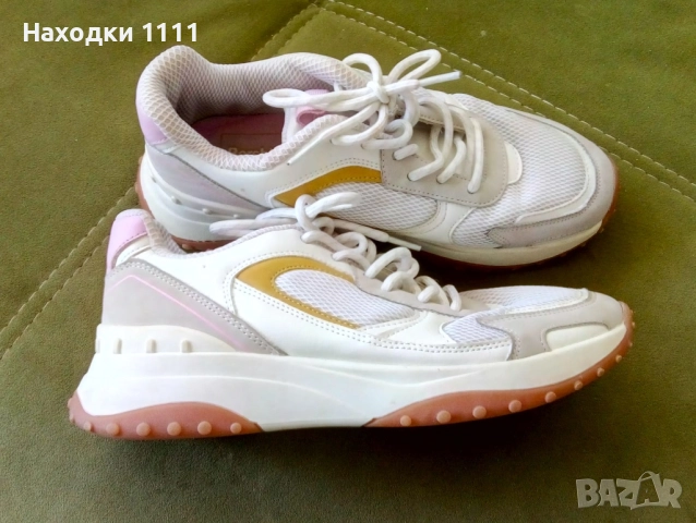 Готини сникърси маратонки Bershka Бершка, номер 37, перфектни, снимка 4 - Маратонки - 52203315