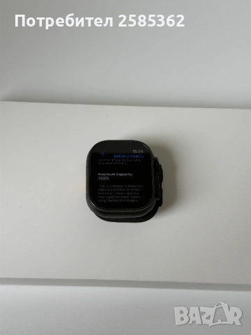 Apple Watch Ultra 2 Black |100% Батерия| Перфектно състояние, снимка 2 - Смарт гривни - 54016961