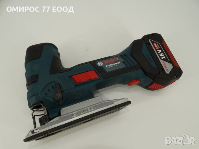 Bosch GST 18 V-LI S със 5.0 Ah - Прободен трион с батерия, снимка 4 - Други инструменти - 45839606