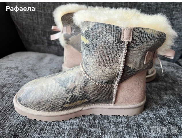 Дамски боти UGG Bailey bow 37, снимка 4 - Дамски боти - 53610300