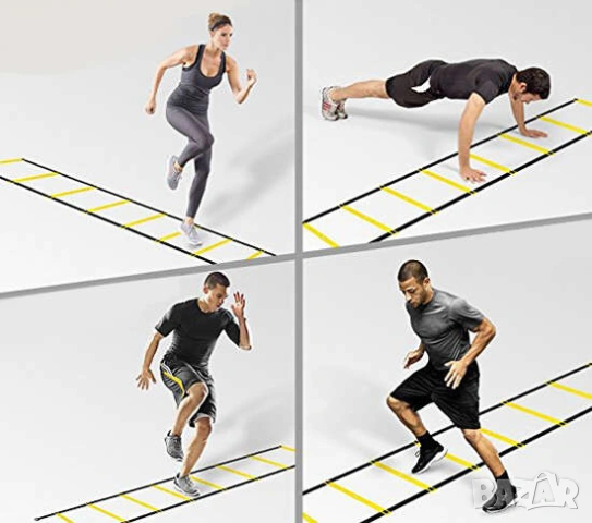 Тренировъчна стълба 6мх50см, снимка 9 - Фитнес уреди - 53569753