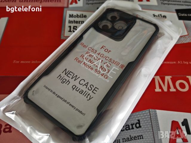 Realme Note 50 тефтер и удароустойчив тънък гръб, снимка 10 - Калъфи, кейсове - 46248907
