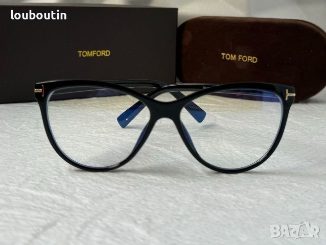 TOM FORD дамски диоптрични рамки очила за компютър котка, снимка 5 - Слънчеви и диоптрични очила - 45893221