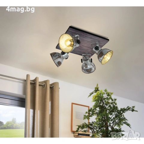 осветително тяло за таван (спот) EGLO Barnstaple, снимка 2 - Лампи за таван - 53990601