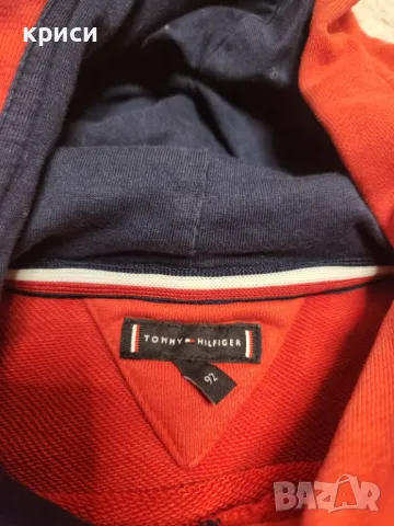 Детски суитчър Tommy Hilfiger оригинален размер 92, снимка 4 - Бебешки блузки - 48911076