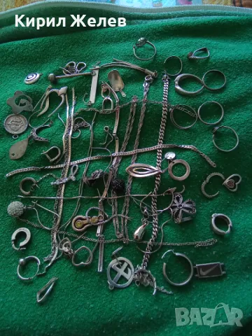 100 грама сребърни накити за поправка за реставрация за части или за материал 50636, снимка 9 - Колиета, медальони, синджири - 50242644