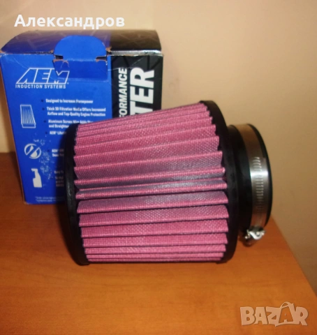 Спортен филтър AEM Dryflow - USA, отвор 90мм, нов, промо цена!, снимка 2 - Части - 53153383