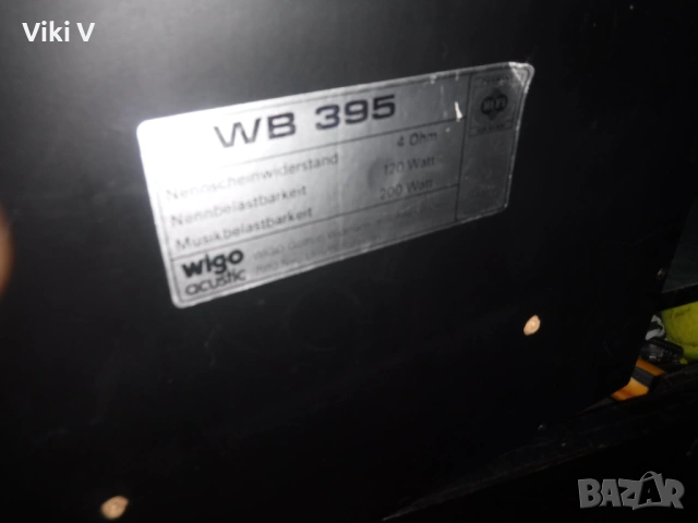 Кутии от колони WIGO ACUSTIC WB 395, снимка 8 - Тонколони - 54007706