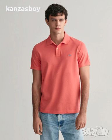 gant polo shirt - страхотна мъжка тениска Л размер , снимка 1 - Тениски - 46351345