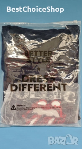 2 броя рокля тип потник с графичен принт на The Rolling Stones, снимка 10 - Рокли - 54014407