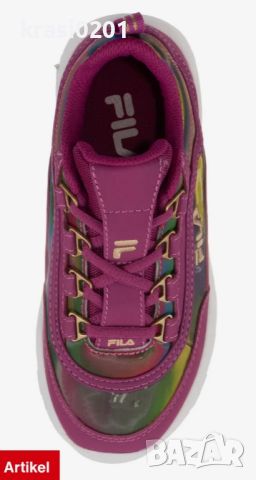 Оригинални маратонки на Fila Strada F Low Teens! 37, снимка 6 - Маратонки - 45176545