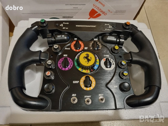 волан thrustmaster Ferrari F1 Wheel Add-On за PlayStation 5, PlayStation 4, Xbox, PC, снимка 5 - Аксесоари - 53786867