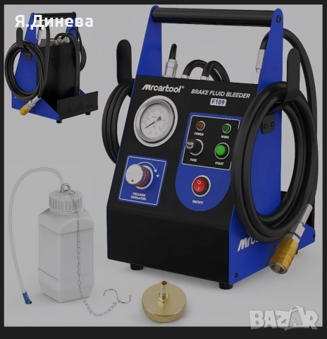 Комплект за автоматично обезвъздушаване на спирачки