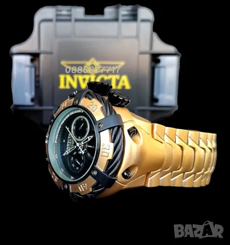 часовник INVICTA Reserve Thunderbolt Black 55 mm, НОВ, снимка 9 - Мъжки - 46847990