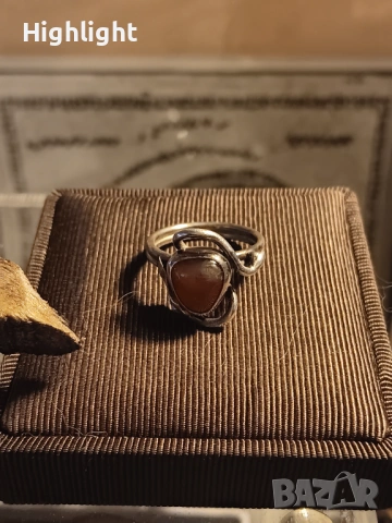 Сребърен пръстен, 4.68г, снимка 6 - Пръстени - 53110881