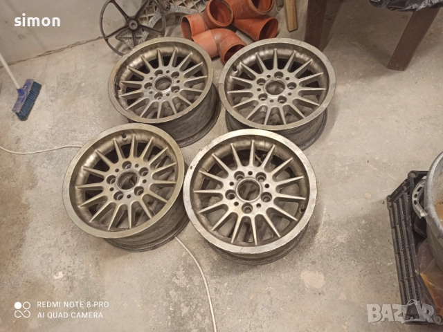 Алуминиеви джанти 15 BMW, снимка 3 - Гуми и джанти - 51775843