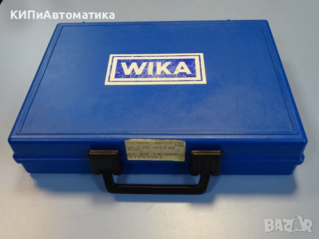 образцов манометър WIKA 341.11.250 (-1+0.6)Bar precision test pressure gauge, снимка 8 - Резервни части за машини - 50505002