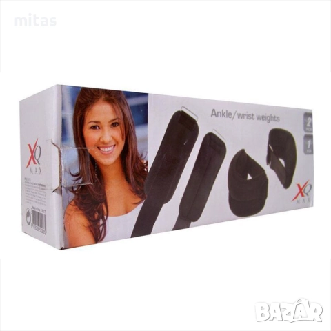 XQ Max, Фитнес уред, Тежести за ръка или крак 2 x 1.0кг, Черни, снимка 6 - Фитнес уреди - 32506093