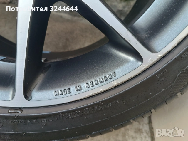Алуминиеви джанти 18 5х115 Опел BBS с летни гуми 235/45/18, снимка 9 - Гуми и джанти - 54180783