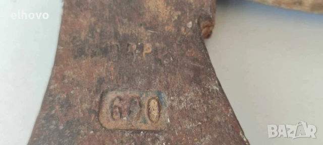 Стара брадва#70, снимка 4 - Антикварни и старинни предмети - 50518006