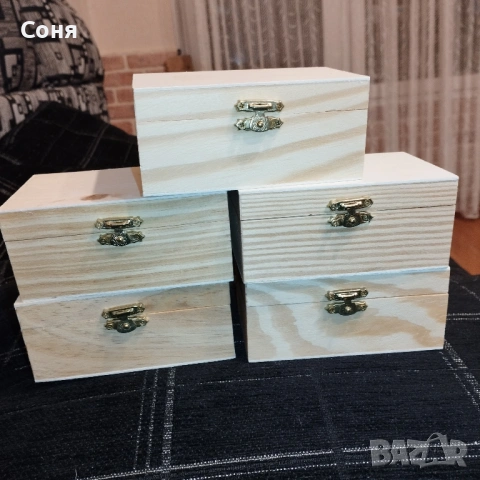 Дървени правоъгълни кутийки за вашите проекти и идеи , снимка 9 - Декорация за дома - 53063098