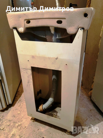 Мивка със шкаф и смесител за баня PVC, снимка 4 - Шкафове - 53711505