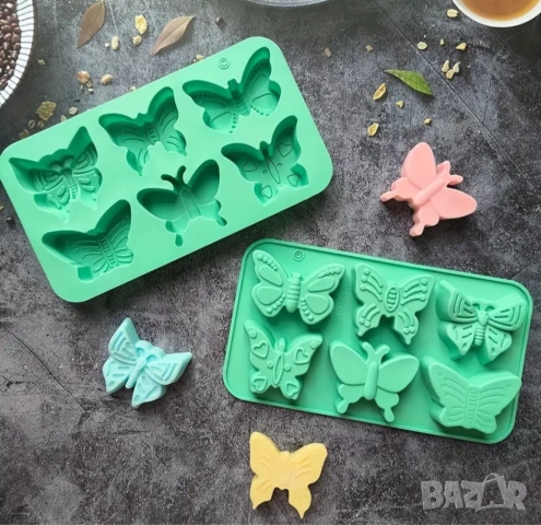 Молд пеперуди 2, снимка 4 - Форми - 47109972