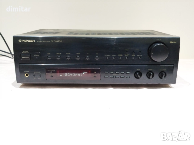 Усилвател PIONEER SX - 304RDS - 290 W, снимка 9 - Ресийвъри, усилватели, смесителни пултове - 52799766