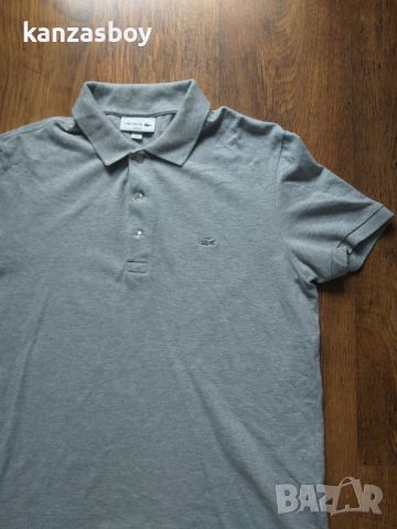 Lacoste Short Sleeve Polo Shirt - страхотна мъжка тениска КАТО НОВА, снимка 7 - Тениски - 45455988