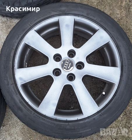 Джанти с гуми 5х112 R17, снимка 2 - Гуми и джанти - 53801910