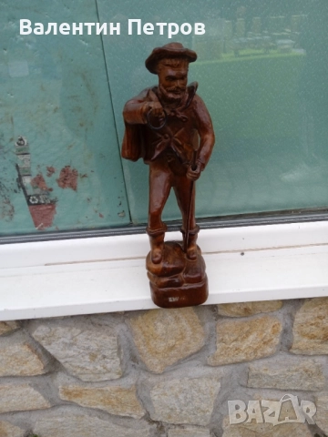 Немска дървена статуетка, снимка 2 - Декорация за дома - 52771224