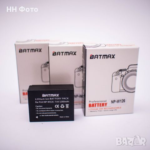 Батерия NP-W126 / NP-W126s за Fujifilm X-T30II , X-S10, снимка 1 - Батерии, зарядни - 46328974