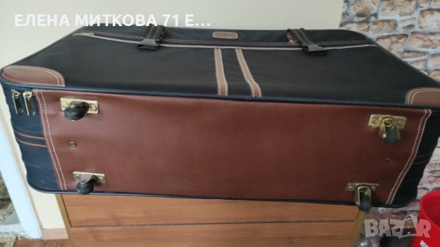 L.Lambertazzi голям куфар с 4 колелца, снимка 2 - Куфари - 52497707