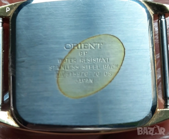 Часовник Оrient позлатен, снимка 2 - Мъжки - 53867364