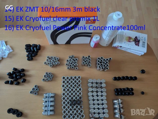 Barrow & EKWB - фитинги за водно, cryofuel течности и ZMT меки връзки