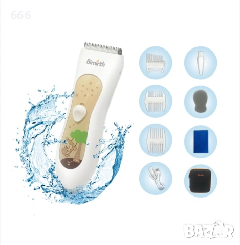 Детска електрическа машинка за подстригване, снимка 8 - Друга електроника - 54082942