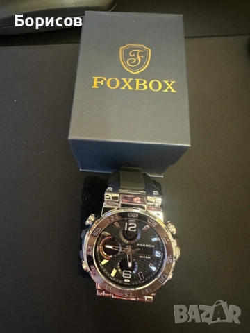 Мъжки спортен часовник FOXBOX – Удароустойчив + Стилна кутия, снимка 7 - Мъжки - 53486709