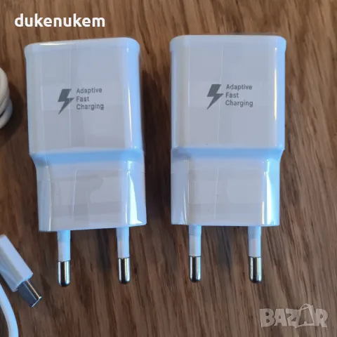 НОВИ! Зарядни Fast Charger USB-C за Samsung кабел 150 cm, 2 бр/к-кт, снимка 10 - Резервни части за телефони - 47619109