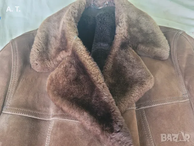 Мъжко палто естествена кожа, снимка 6 - Якета - 49686023