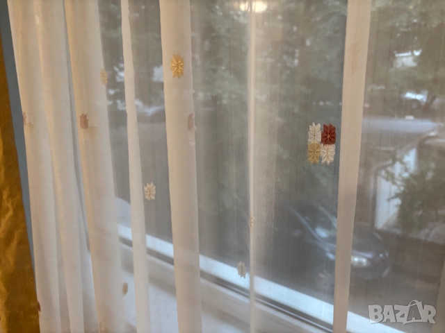 Комплект готови пердета-6 метра с двойна алуминиева релса-3 метра, снимка 11 - Пердета и завеси - 51999551