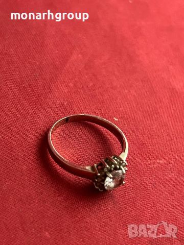 Златен пръстен, снимка 3 - Пръстени - 45754685
