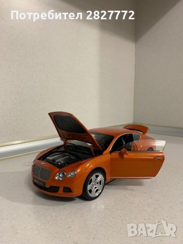 Bentley Continental GT Orange Minichamps 1:18, снимка 6 - Колекции - 45083268
