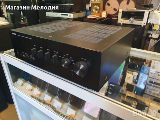 Усилвател YAMAHA A-S500 Две по 100 вата на 6 ома. В отлично техническо и визуално състояние., снимка 7 - Ресийвъри, усилватели, смесителни пултове - 46611536