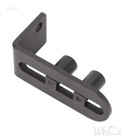 Водач за под за плъзгащи се врати, релсова система, от въглеродна стомана, регулируем, 2 колела, снимка 3 - Други стоки за дома - 53333861