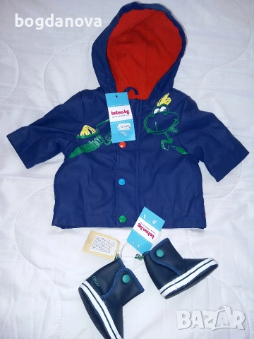Нови с етикети бебешко яке и обувчици на Chico 
