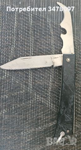 Стар руски нож, снимка 2 - Ножове - 46229978
