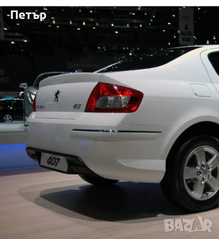 Търся Задна броня Пежо  407 седан 2009г.